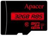  Зображення Карта пам'яті Apacer 32GB microSDHC class 10 UHS-I U1 (R85 MB/s) (AP32GMCSH10U5-R) 